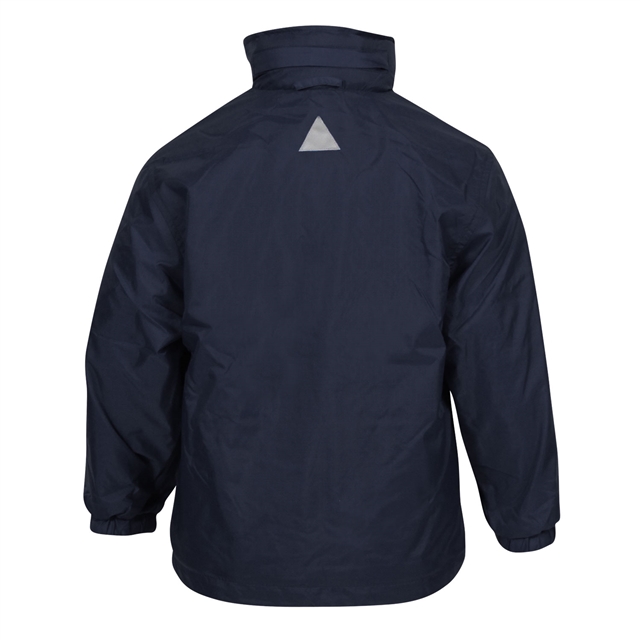 Navy Showerproof School Coat