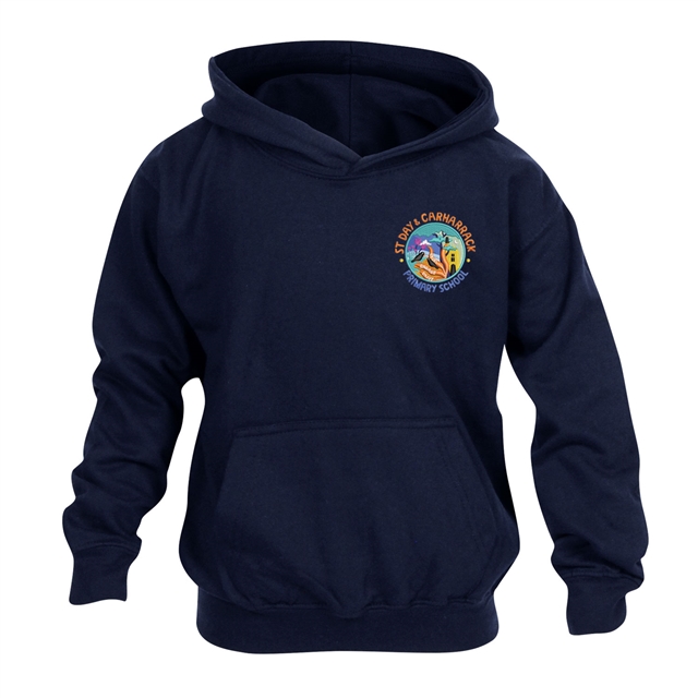 St Day & Carharrack Community School PE Embroidered Hoodie