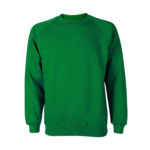 Emerald Cotton Rich School Sweatshirt