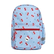 Roamie classic cherry school backpack made from 100% recycled plastic bottles
