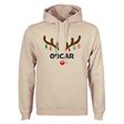 Reindeer Antlers Personalised Christmas Hoodie - Adult