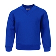 Cotton Rich Royal V-Neck Sweatshirt 