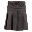 Grey Junior Pleated School Skirt