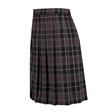 The John Wallis Academy Tartan Knife Pleat Skirt