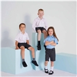 Grey Junior Tailored Shorts