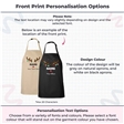 Reindeer Antlers Personalised Christmas Apron - Child