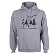 Merry Christmas Trees Hoodie - Adult