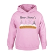 Personalised Winter Wonderland Christmas Hoodie - Child