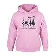 Merry Christmas Trees Hoodie - Child
