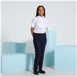 Navy Girls Straight Leg School Trousers