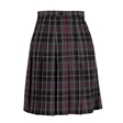 The John Wallis Academy Tartan Knife Pleat Skirt
