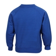 Royal Blue Crew Neck School Sweatshirt