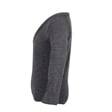 Grey V-Neck School Jumper
