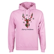 Tartan Reindeer Christmas Hoodie - Adult