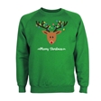 Reindeer Fairy Lights Christmas Sweatshirt - Adult