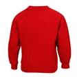 Red Crew Neck School Sweatshirt