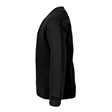 Cotton Rich Black V-Neck Sweatshirt