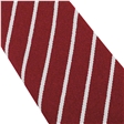 Maroon White Thin Stripe School Tie