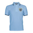 Fitzharrys School Unisex Summer Uniform Polo Shirt with Collar Stripes