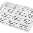 Stick On Name Labels - 20 Per Pack