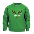 Reindeer Antlers Personalised Christmas Sweatshirt - Child