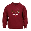 Reindeer Antlers Personalised Christmas Sweatshirt - Child