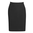 Black Straight School Skirt