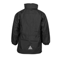 Black Grey Waterproof Jacket