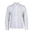 White Long Sleeve School Blouse - Twin Pack