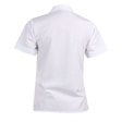 White Short Sleeve Revere Blouse - Twin Pack