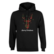 Tartan Reindeer Christmas Hoodie - Adult