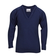 Navy V-Neck School Jumper