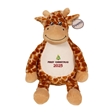 Personalisable First Christmas Giraffe Soft Toy