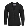 Black Knitted School Cardigan
