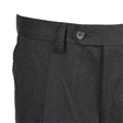 Grey Boys Flat Front Trousers