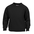 Black Crew Neck School Sweatshirt