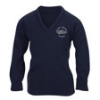 Newton Longville Primary School Knitted V-Neck Jumper