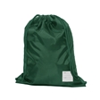Bottle Green Drawstring PE Bag