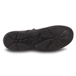 Junior Girls Black T-Bar Leather Shoes