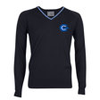 Cape Cornwall Fine Knit Jumper with Stripe
