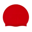 Red Silicone Kids' Swimming Cap