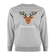 Reindeer Fairy Lights Christmas Sweatshirt - Adult