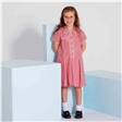 Red Gingham School Summer Dress