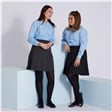 Grey Senior Pleated School Skirt
