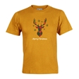 Tartan Reindeer Christmas T-Shirt - Child