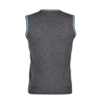 Sleeveless V-Neck Jumper with Stripe