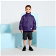 Purple Showerproof School Coat