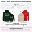 Personalised Winter Wonderland Christmas Hoodie - Adult