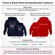 Reindeer Antlers Personalised Christmas Hoodie - Child