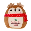 Personalisable First Christmas Reindeer Soft Toy